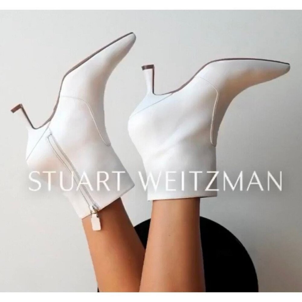 Stuart Weitzman Melena 75 White- 7.5